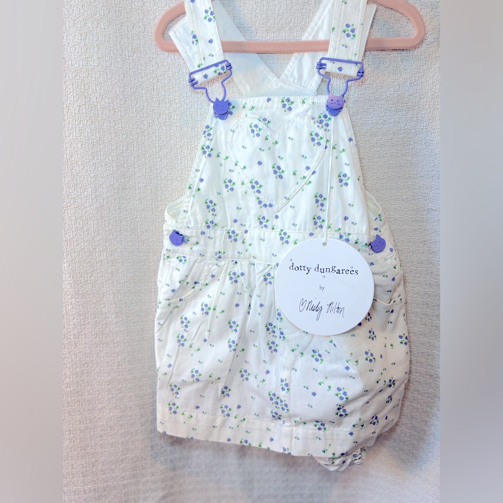 Brand New Dotty Dungarees By Niki Hilton Jumper Adorable